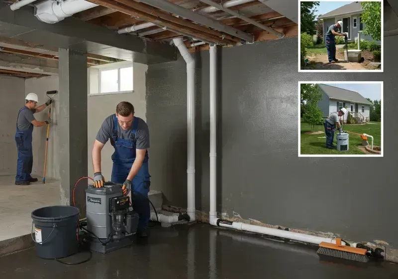 Basement Waterproofing and Flood Prevention process in Tucson, AZ